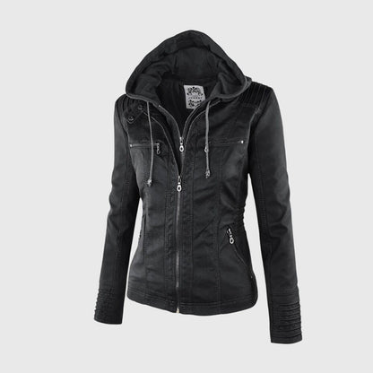 KAROLINE | The Stylish and Unique Leather Jacket