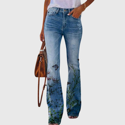 Clara | Floral Print Pants
