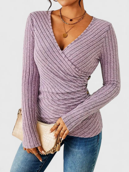 Clara | Elegant Tucking Top