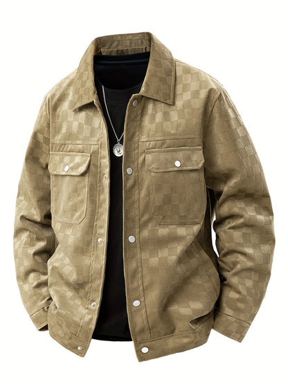Shaviro - Checkered Suede Jacket